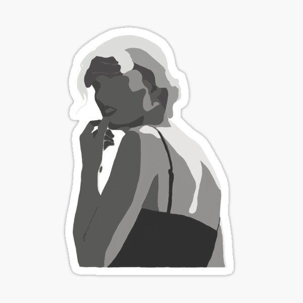 Taylor Swift Stickers for Sale  Taylor swift songs, Taylor swift, Black  and white stickers