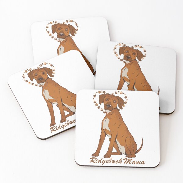 Artikelvorschau, Süßer Rhodesian Ridgeback Welpen liebt Hundemama entworfen und verkauft von SiRaGeckoDesign.