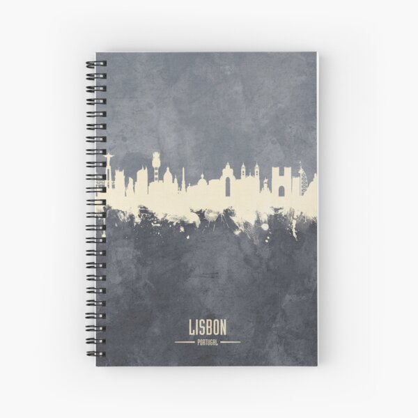 Aperçu de l'œuvre Lisbon Portugal Skyline créée et vendue par ArtPrints.