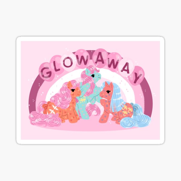 Glow Away Sticker