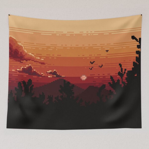Item preview, Pixel Sunset designed and sold by Erienstrf.