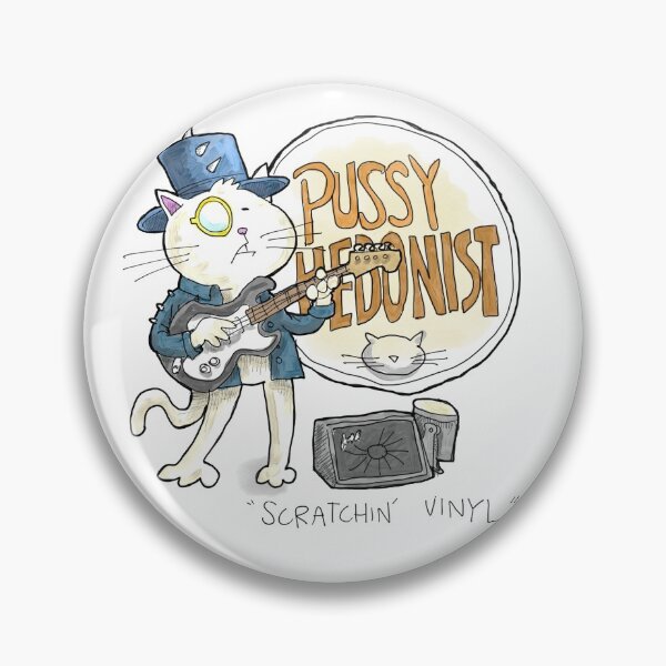Item preview, Dapper Cat - Pussy Hedonist designed and sold by johnnybuzt.