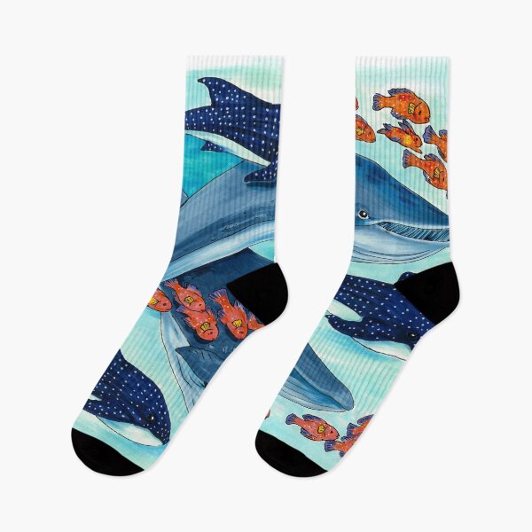 Item preview, Blue Whales and Friends designed and sold by Marta Tesoro.