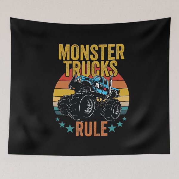 Item preview, Monster Trucks Rule designed and sold by kudostees.