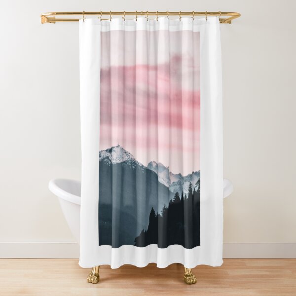 Item preview, Snow Mountain Cover, Pink Sky designed and sold by Rahke.