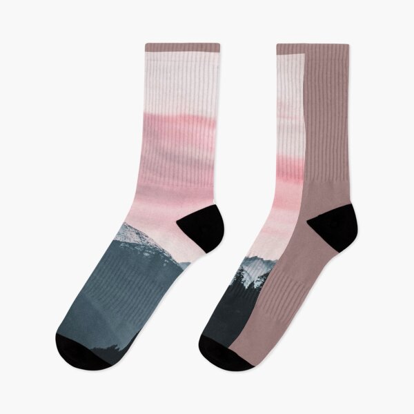 Item preview, Snow Mountain Cover, Pink Sky designed and sold by Rahke.