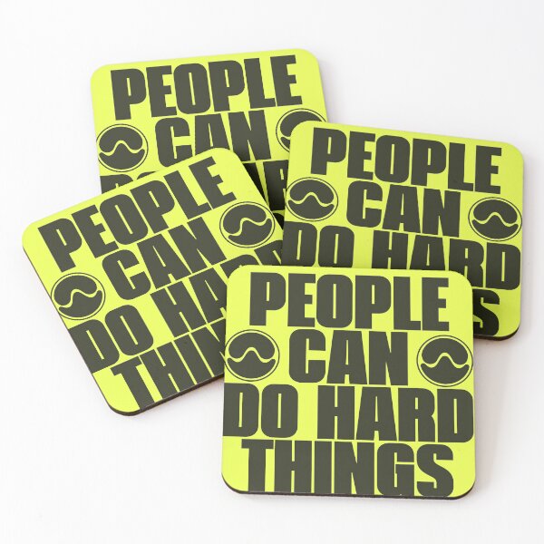 Item preview, People Can Do Hard Things Lime Green Lady Gaga Chromatica designed and sold by AlertStore.
