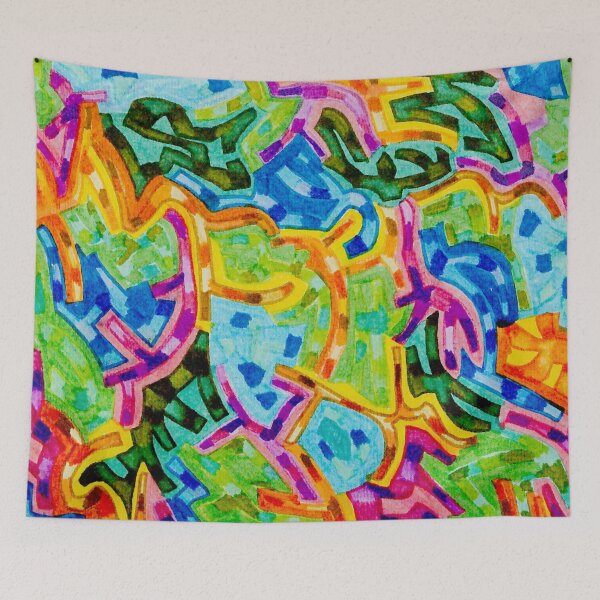 Item preview, Abstract Graffiti designed and sold by RainbowBucknell.