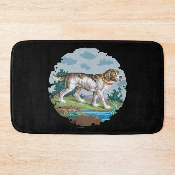 Item preview, White spotted dog, hound designed and sold by korasi.