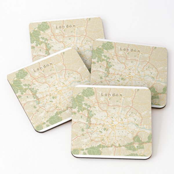 Item preview, London Map designed and sold by CallumRadford.