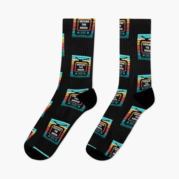 Item preview, Retro Vintage Defund The Media designed and sold by LightBeacon.
