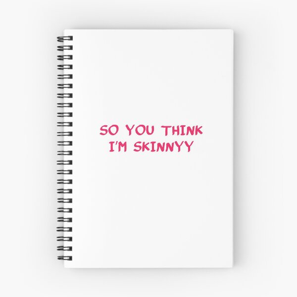 Item preview, So You Think Im Skinny T-shirt designed and sold by Mostik Vipo.