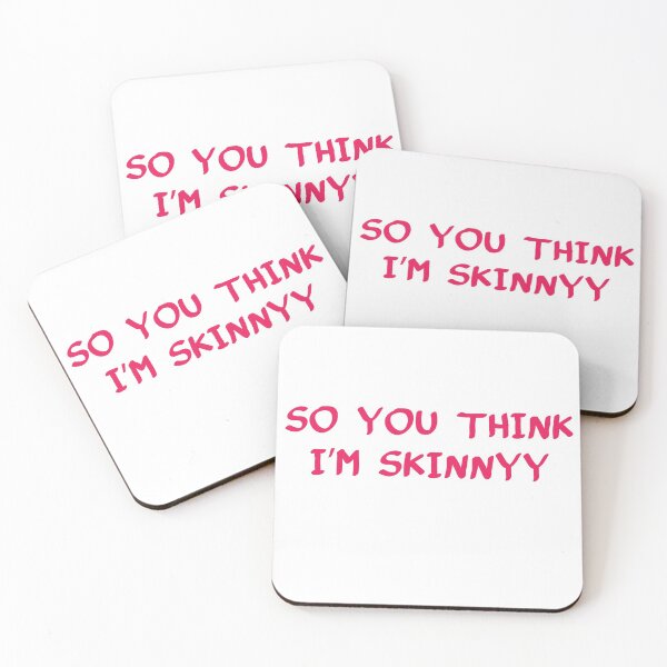 Item preview, So You Think Im Skinny T-shirt designed and sold by Mostik Vipo.