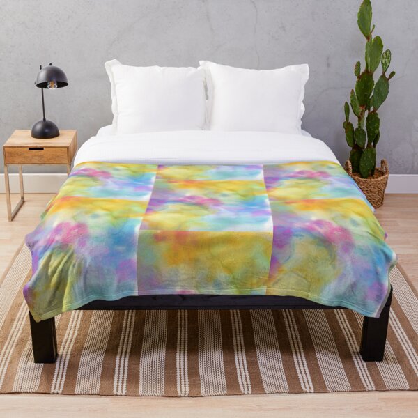Item preview, Colorful Ink Rainbow Watercolor Abstract Art designed and sold by belvederestore.