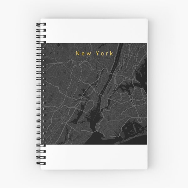 Item preview, New York Map designed and sold by CallumRadford.