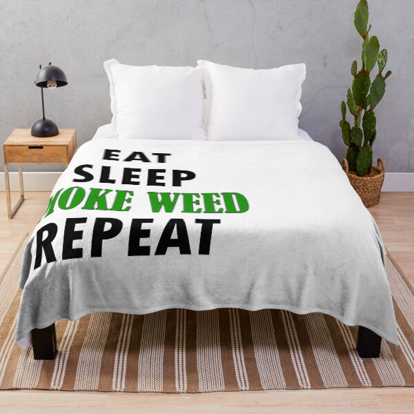 Item preview, Eat. Sleep. SMOKE WEED. Repeat. designed and sold by Jannis12.