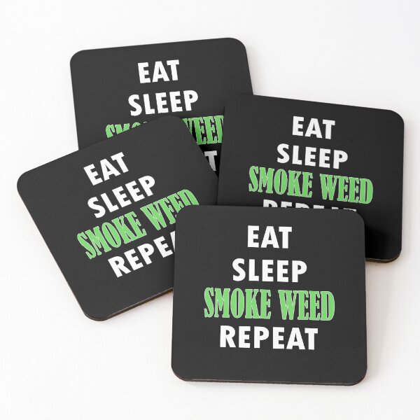 Item preview, Eat. Sleep. SMOKE WEED. Repeat. designed and sold by Jannis12.