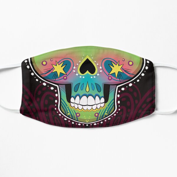 Sugar Skull Pop Face Mask Mask