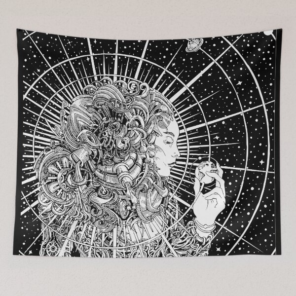 Item preview, Gravitational Pull Of The Sun | Visionary Art designed and sold by Trippinink-.