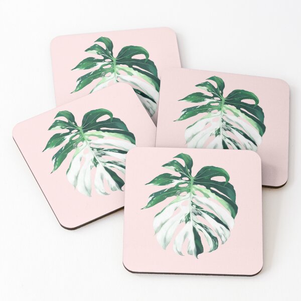 Item preview, Monstera Albo Borsigiana in Pink designed and sold by bignosework.