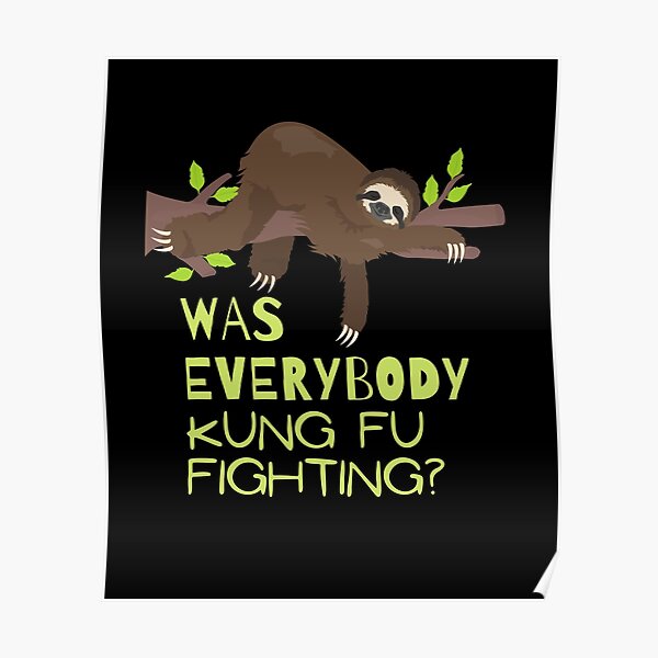 Panda Song Posters Redbubble - kung fu fighting roblox id