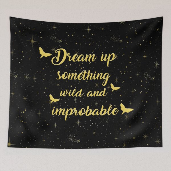 Item preview, Strange The Dreamer - Dream Up Something Wild And Improbable designed and sold by BooksAndFlowers.
