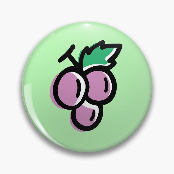 Item preview, Cute Summer Fruit Grapes Pattern Design GC-090-05 designed and sold by GraphicCharms.
