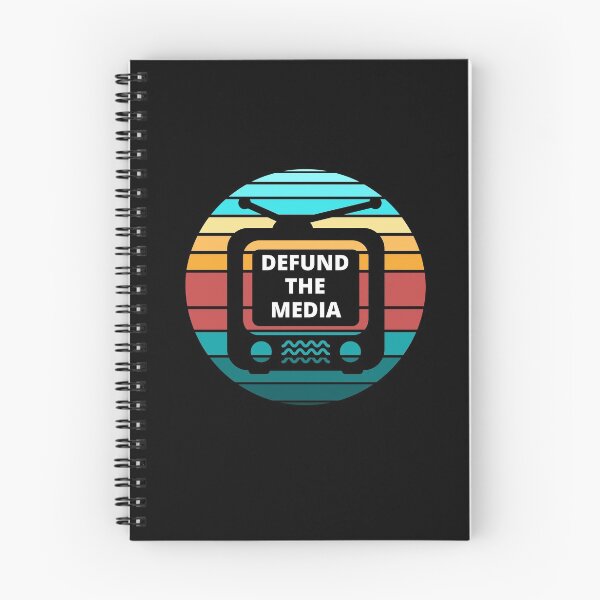 Item preview, Retro Vintage Defund The Media designed and sold by LightBeacon.