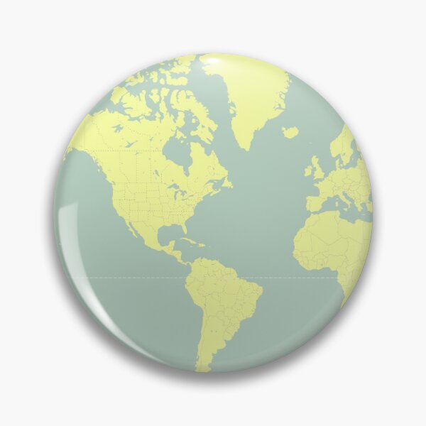 Item preview, World Map Retro designed and sold by CallumRadford.