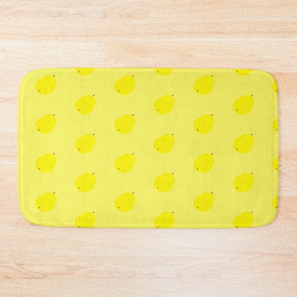 Item preview, yellow pear yellow background designed and sold by miaterinka.