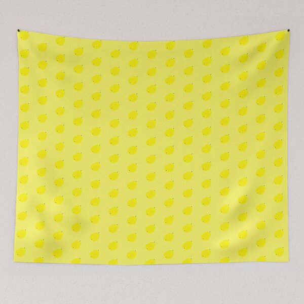 Item preview, yellow pear yellow background designed and sold by miaterinka.