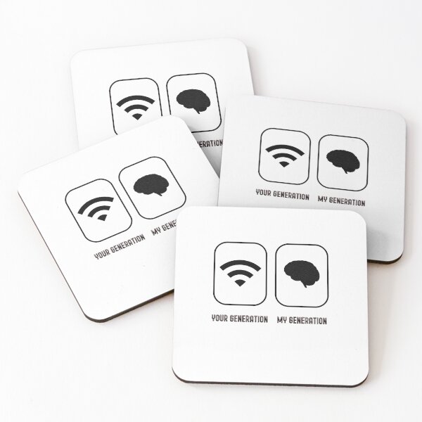 Item preview, generation brain wlan saying designed and sold by pirminio.