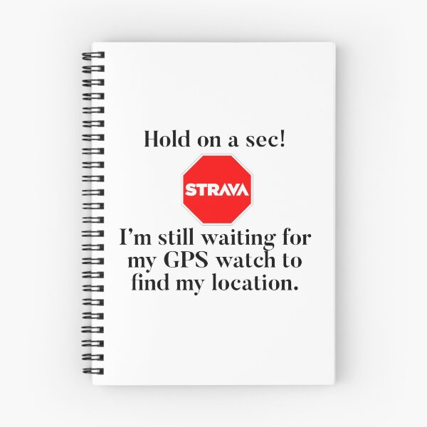 Item preview, Funny Retro Strava GPS Stop Sign designed and sold by Raw Creative Prints.