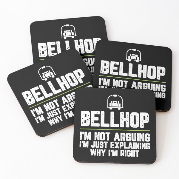 Item preview, Bellhop I'm Not Arguing I'm Just Explaining Why I'm Right Bellhop Gift Funny Shirt Novelty Gag Gift Office Desk Boss Gift designed and sold by Orange Pieces.