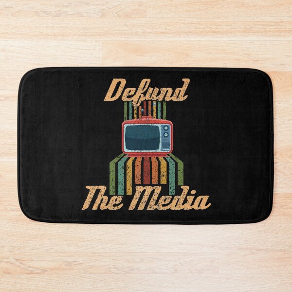 Item preview, Defund The Media Retro Vintage  designed and sold by RobomShop.