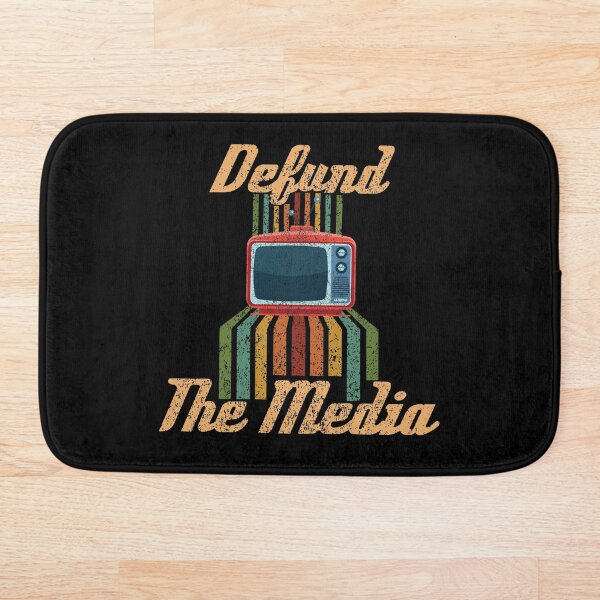 Item preview, Defund The Media Retro Vintage designed and sold by RobomShop.
