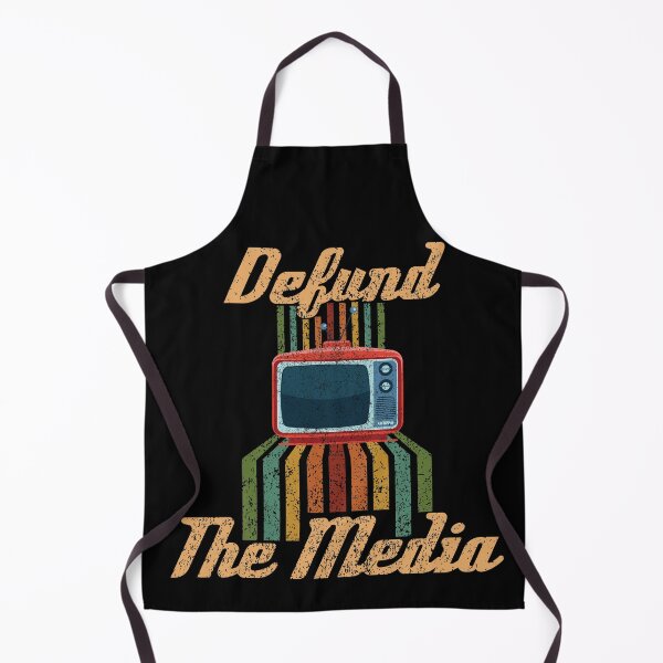 Artikelvorschau, Defund The Media Retro Vintage entworfen und verkauft von RobomShop.