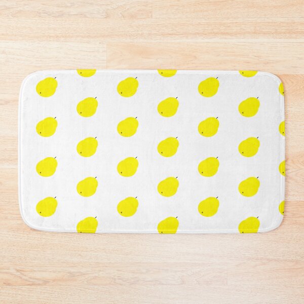 Item preview, yellow pear white background designed and sold by miaterinka.