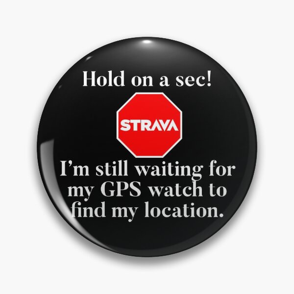 Item preview, Funny Retro Strava GPS Stop Sign designed and sold by Raw Creative Prints.
