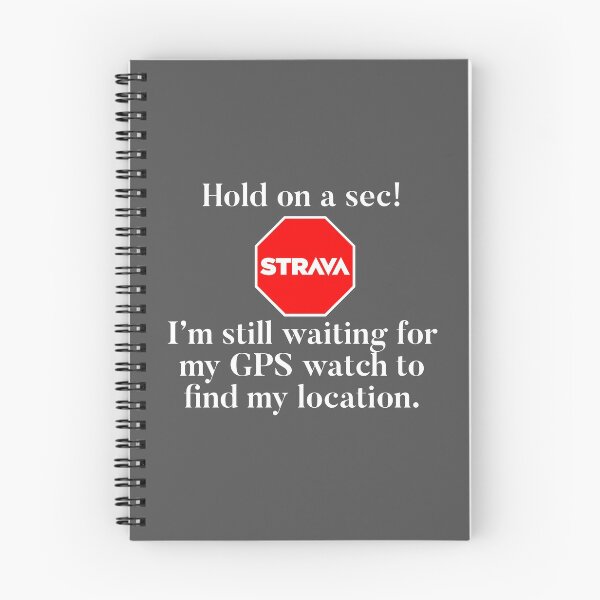 Item preview, Funny Retro Strava GPS Stop Sign designed and sold by Raw Creative Prints.