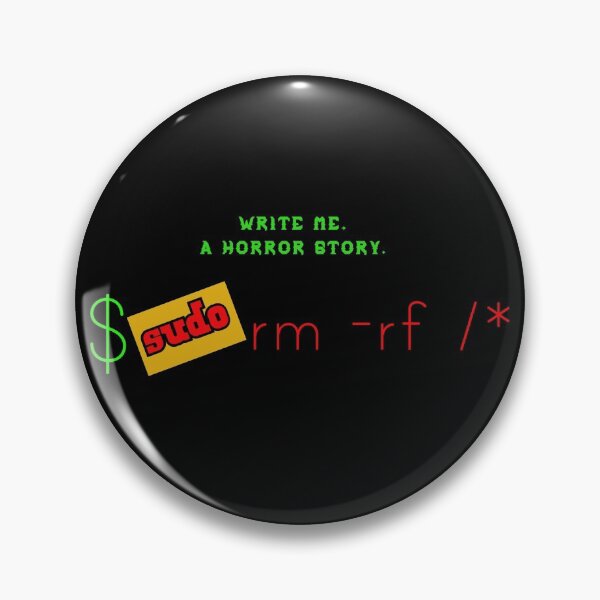 Item preview, Linux Write me a horror story designed and sold by artifx.