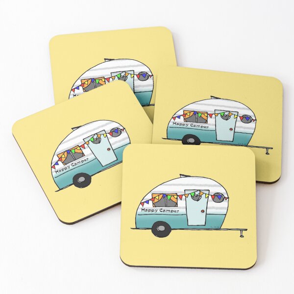 Item preview, Summer Happy Camper Van designed and sold by CuteCartoon.