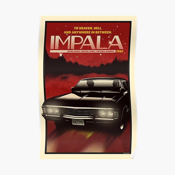 JETZT BOARDING: Impala Poster