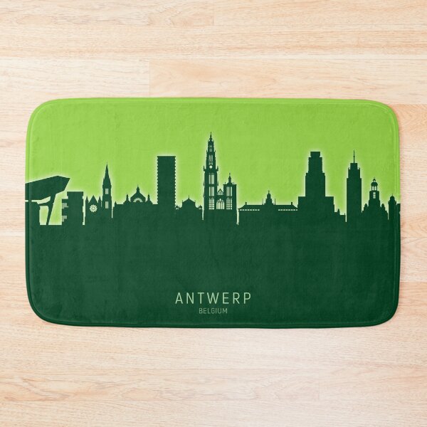 Item preview, Antwerp Belgium Skyline designed and sold by ArtPrints.