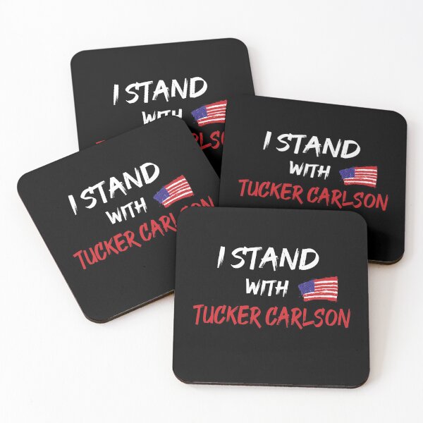 Item preview, I Stand With Tucker Carlson T-Shirt designed and sold by Mostik Vipo.