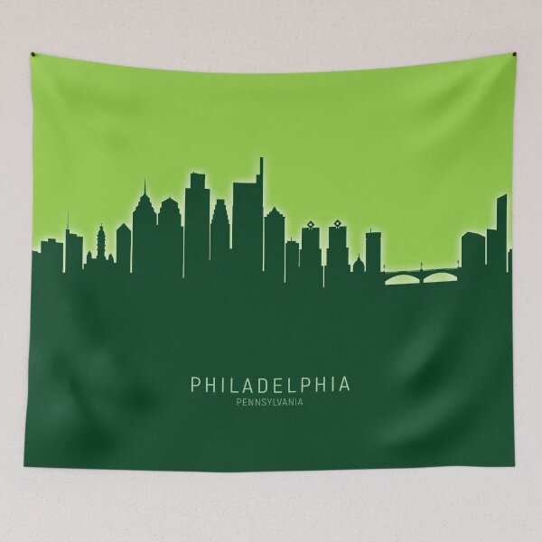 Item preview, Philadelphia Pennsylvania Skyline designed and sold by ArtPrints.