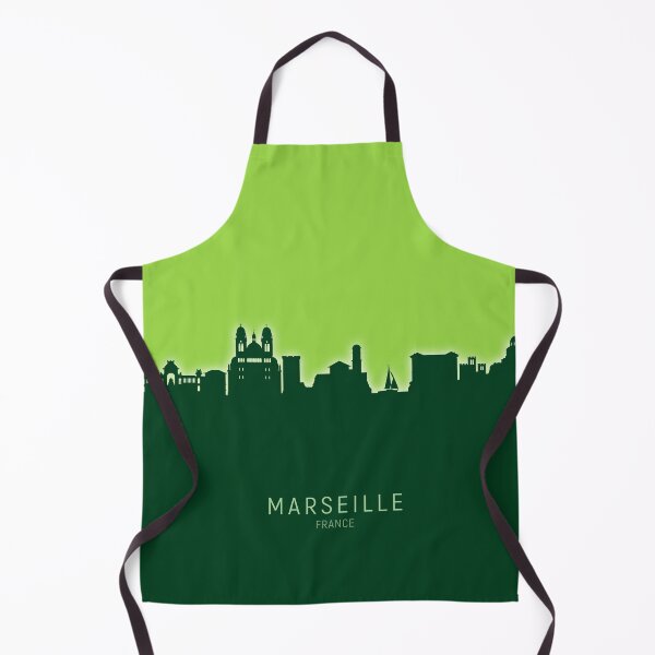 Item preview, Marseille France Skyline designed and sold by ArtPrints.