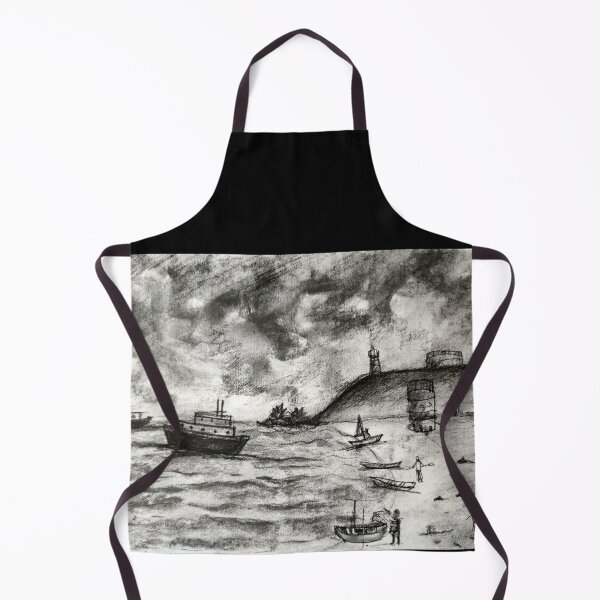 Item preview, Charcoal Art: Stormy Skies designed and sold by Pooja Srinivas.