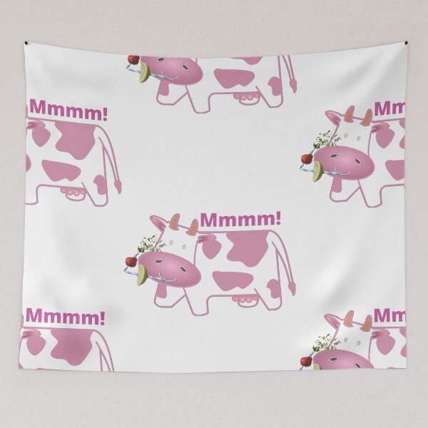 Item preview, Mmmmmm Strawberry Cow designed and sold by TeeZoneZtore.