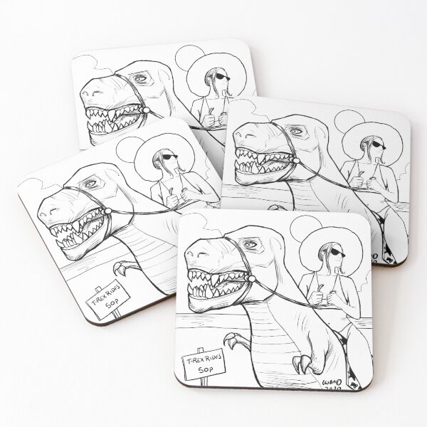 Item preview, Summer T-Rex fun! designed and sold by kwanli13.